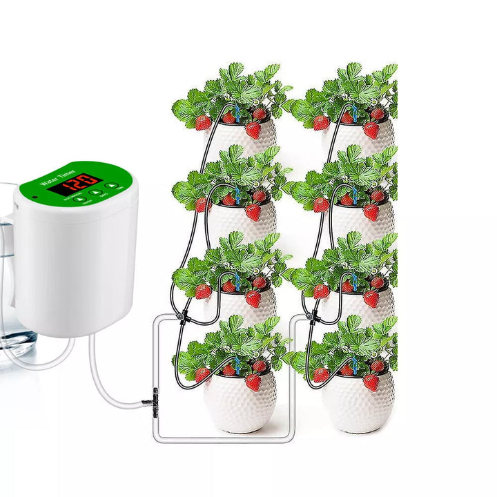Lisslune | Automatic Watering System for Indoor Plants | Smart Irrigation with Pump & Timer