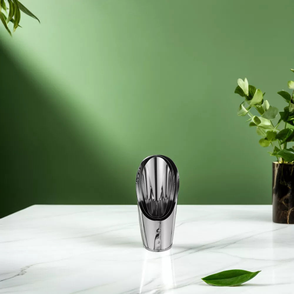 Lisslune | Stainless Steel Scoop for Potting Soil – Robust Planting Scoop for Garden and Balcony