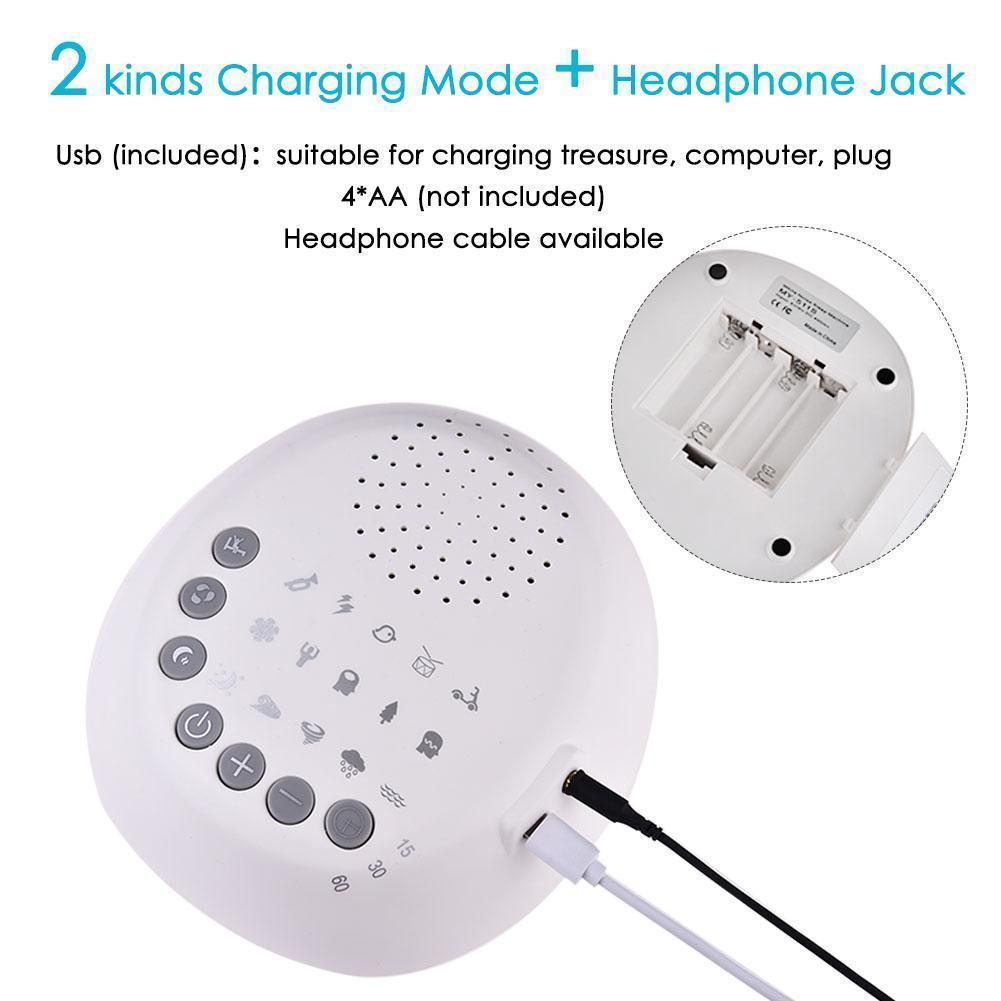 Lisslune | Best White Noise Machine - Sleep Sound Machine