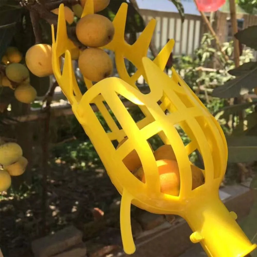 Lisslune | Harvest aid for fruit – Practical fruit grabber tool for trees and bushes