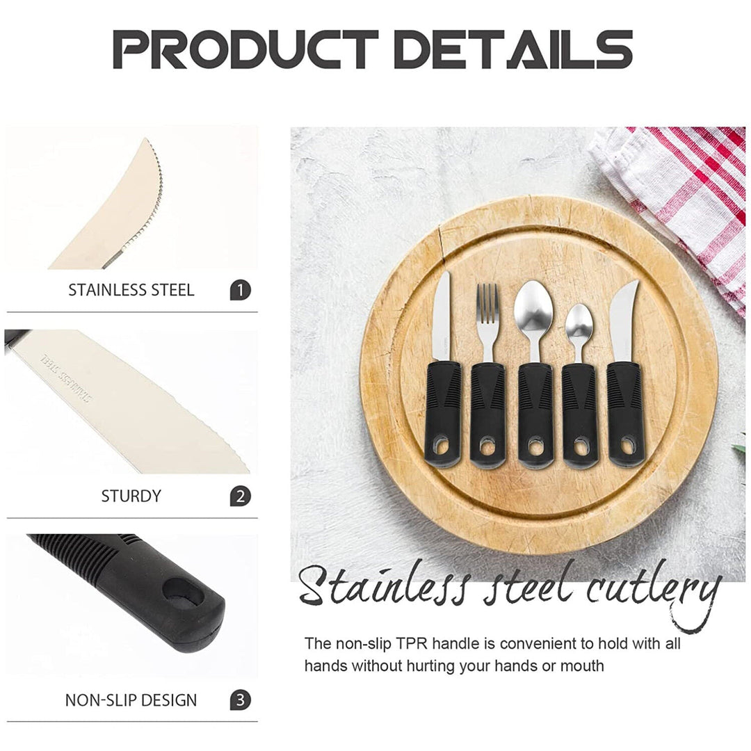 Lisslune | 5 Piece Helper Cutlery Set