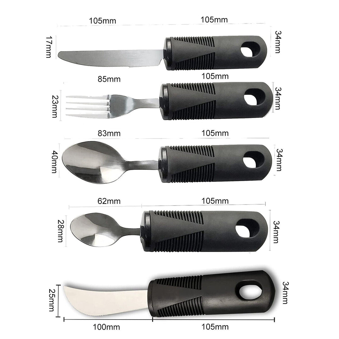 Lisslune | 5 Piece Helper Cutlery Set
