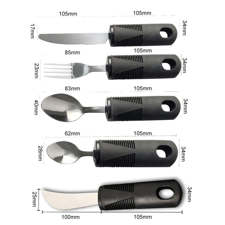 Lisslune | 5 Piece Helper Cutlery Set