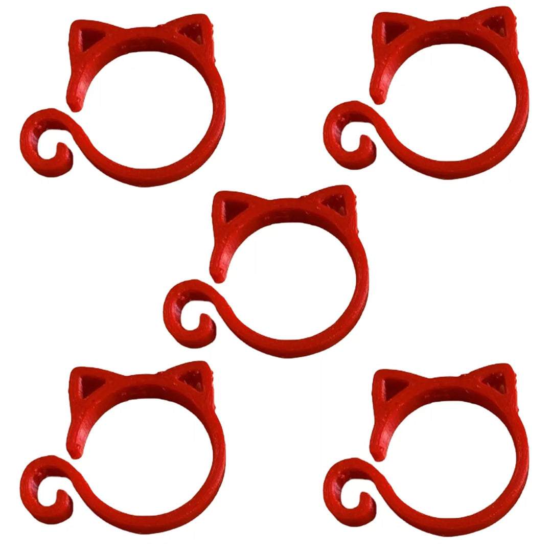 Lisslune | Cat-shaped Plant Clip – Cute Plant Support for Garden and House Plants
