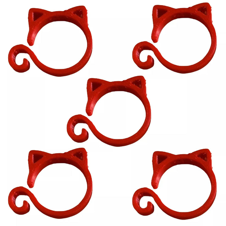 Lisslune | Cat-shaped Plant Clip – Cute Plant Support for Garden and House Plants