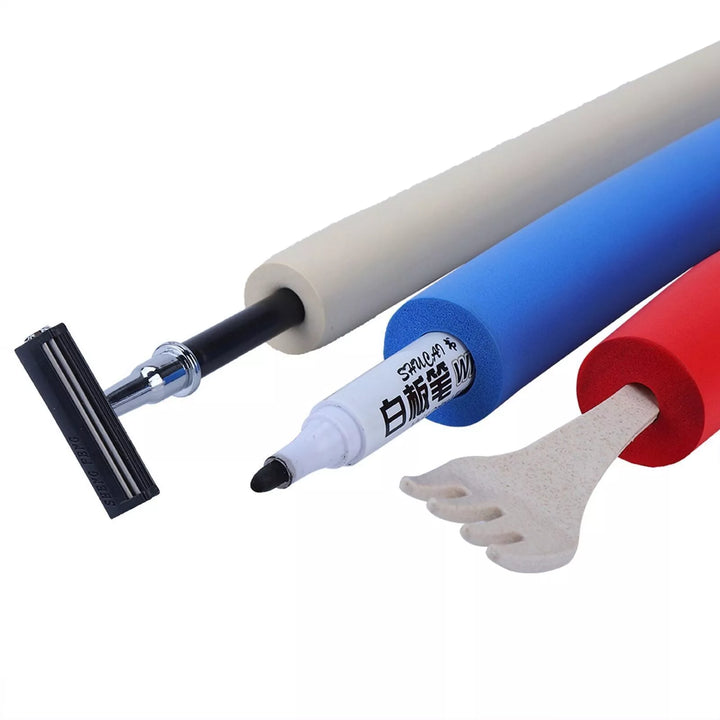 Lisslune | 6 piece non-slip foam grip tubes