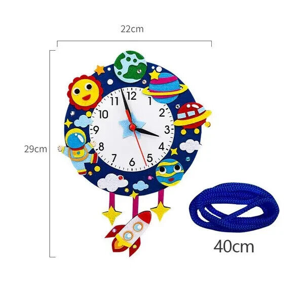 Lisslune | StellarTick - Glowing Starry Wall Clock