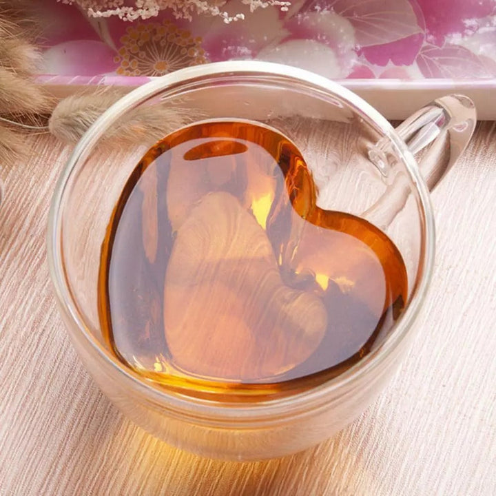 Lisslune | Classic Heart Tea Glass