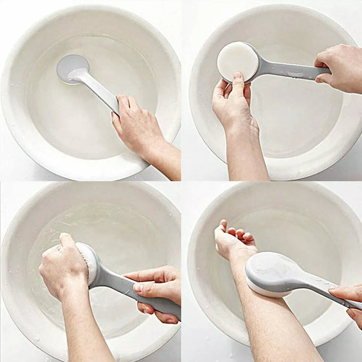 Lisslune | Long-handled Bath Brush