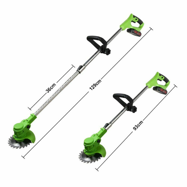 Lisslune | Powerful Electric Battery Operated Cordless Weed Eater / Grass Trimmer