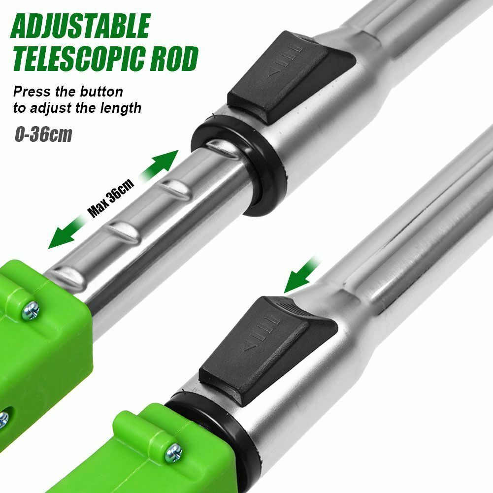 Lisslune | Powerful Electric Battery Operated Cordless Weed Eater / Grass Trimmer