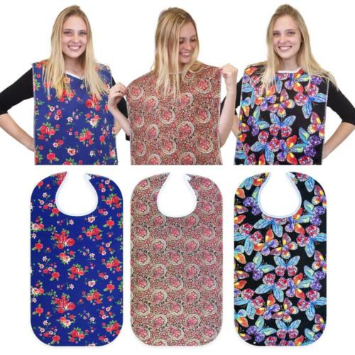 Lisslune | 2 x Adult Bibs Waterproof Protectors / Protector Disability