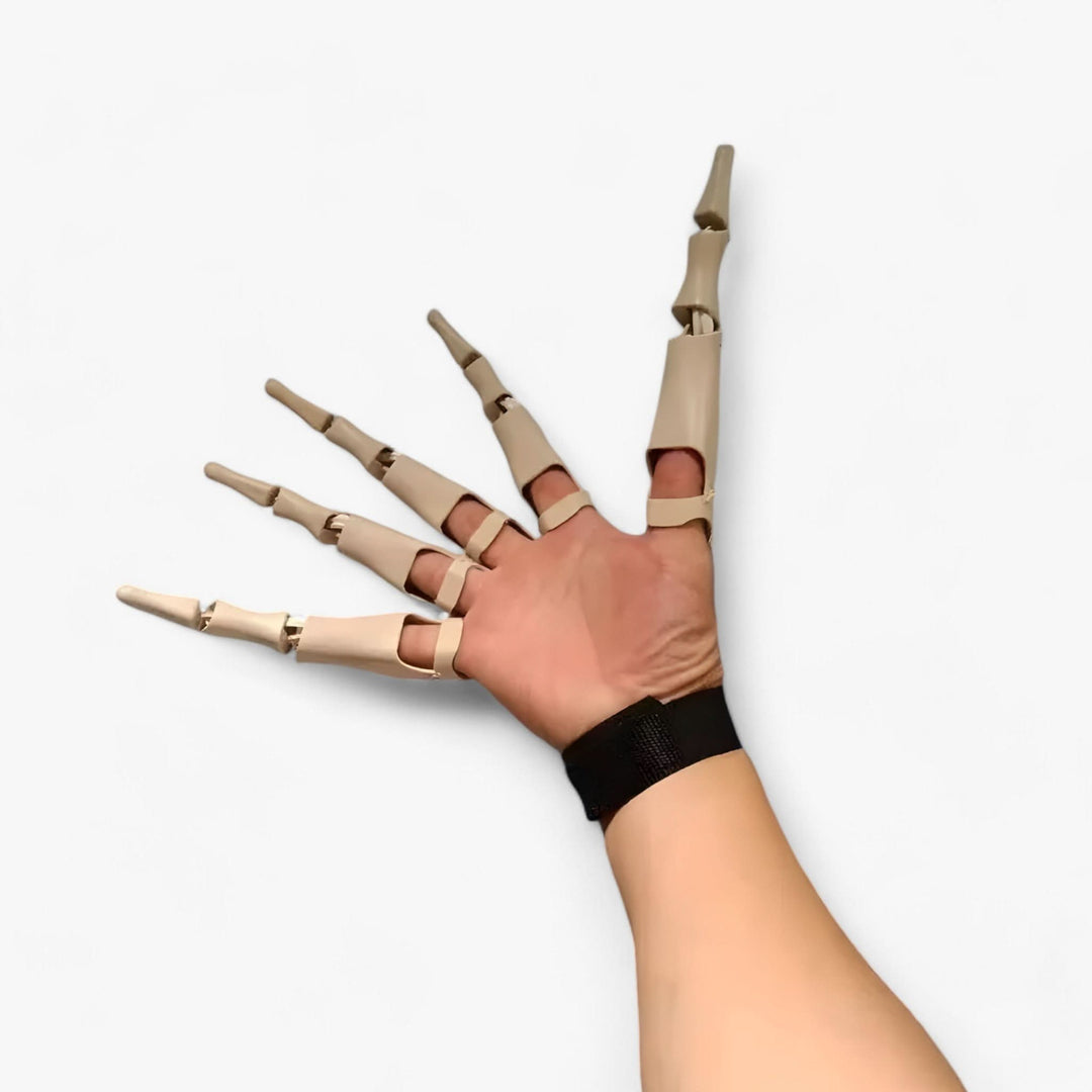 Lisslune | Claw | Curled Skeletal Fingers - Realistic Horror Glove