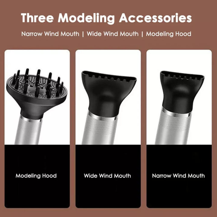 Lisslune | Professional Ionic Hair Dryer | 700W, Ceramic Technology & Adjustable Speeds for Frizz-Free, Shiny Hair at Home