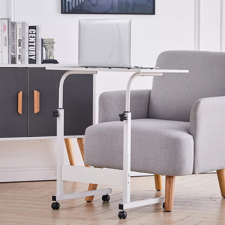 Lisslune | Adjustable Laptop Desk | Multi-Purpose, Height-Adjustable & Mobile for Home Office, Bedside or Sofa Use
