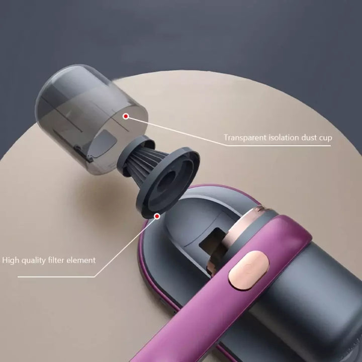 Lisslune | Dustbane™ | Powerful Vacuum & Iron Duo for Furniture, Bedsheets, and Household Cleaning