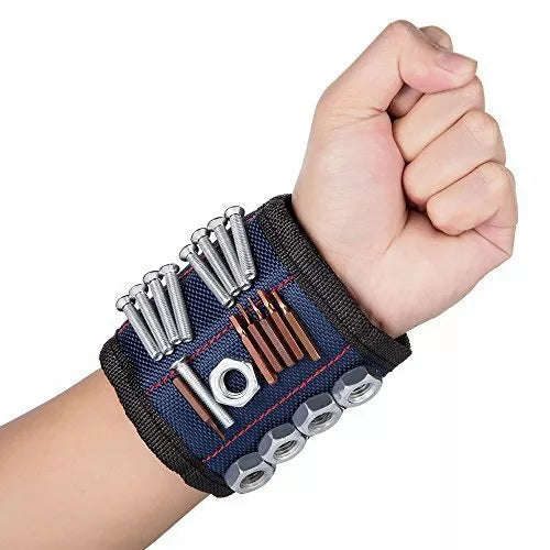 Lisslune | Magnetic Tool Holder Bracelet for Screws and Nails