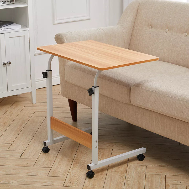 Lisslune | Adjustable Laptop Desk | Multi-Purpose, Height-Adjustable & Mobile for Home Office, Bedside or Sofa Use