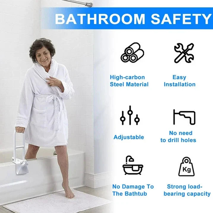 Lisslune | Bathtub grab bar for seniors and disabled persons