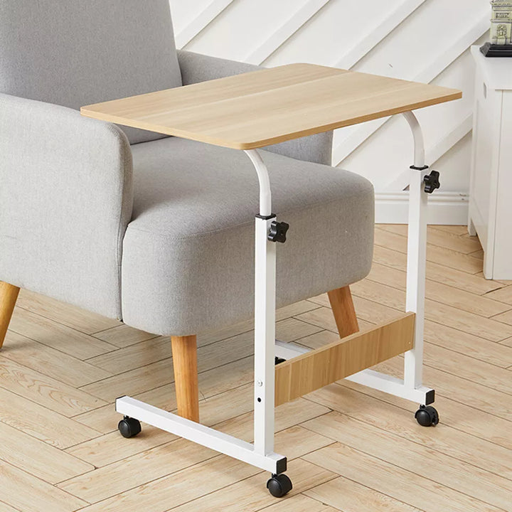 Lisslune | Adjustable Laptop Desk | Multi-Purpose, Height-Adjustable & Mobile for Home Office, Bedside or Sofa Use