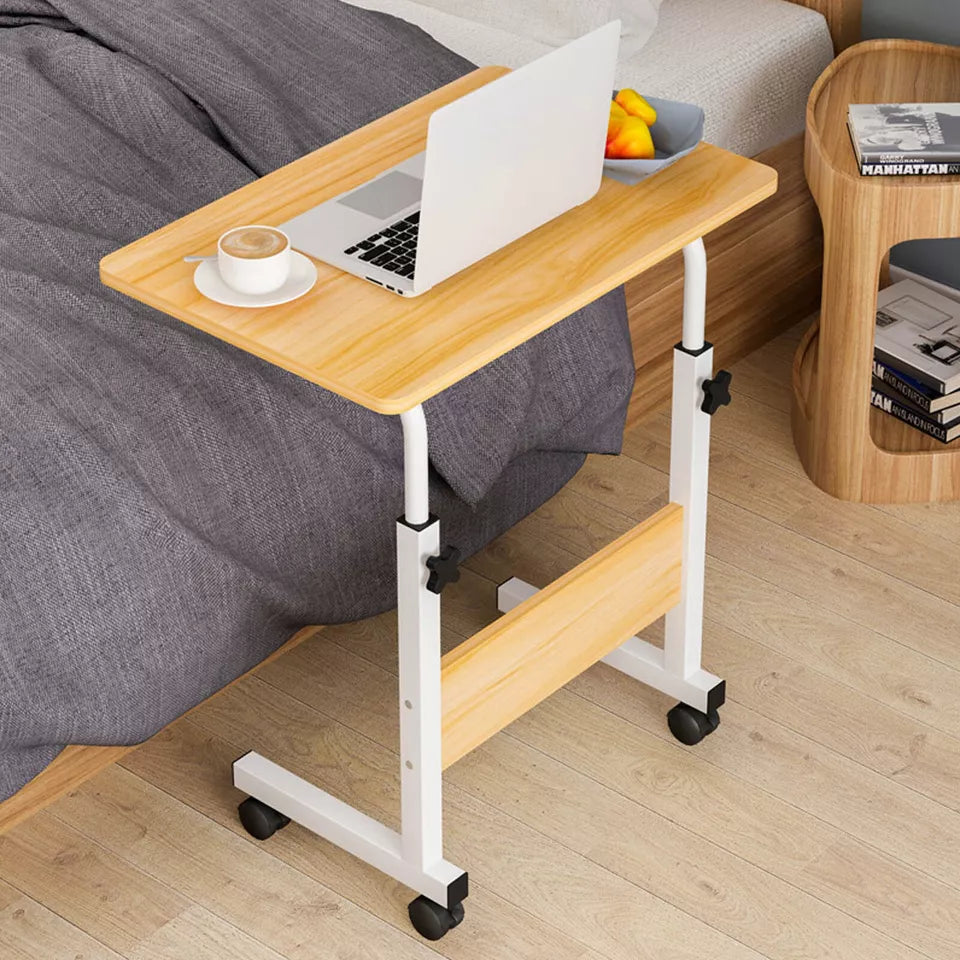 Lisslune | Adjustable Laptop Desk | Multi-Purpose, Height-Adjustable & Mobile for Home Office, Bedside or Sofa Use
