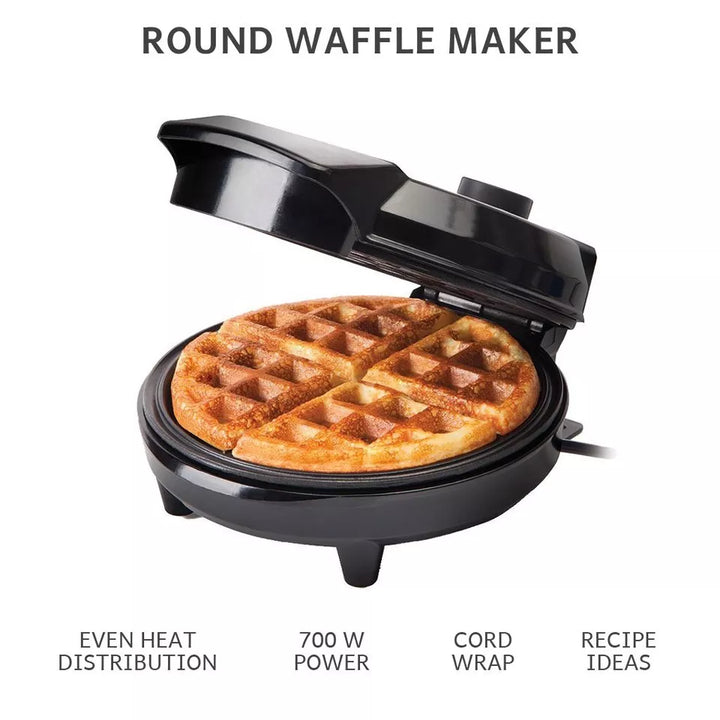 Lisslune | Deep-Fill Waffle Maker | Non-Stick, Adjustable Temperature & Compact Design for Homemade Belgian Waffles