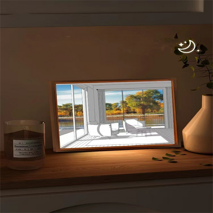 Lisslune | Creative DIY Sunlight Painting Night Light