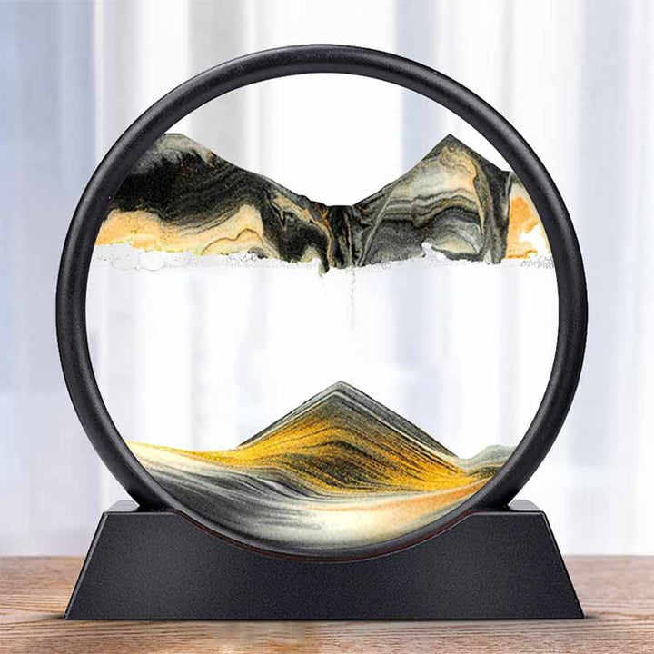 Lisslune | 3D Hourglass Sand Timer - Decorative Hourglass for Home Decor, Office Desk, and Gift Ideas
