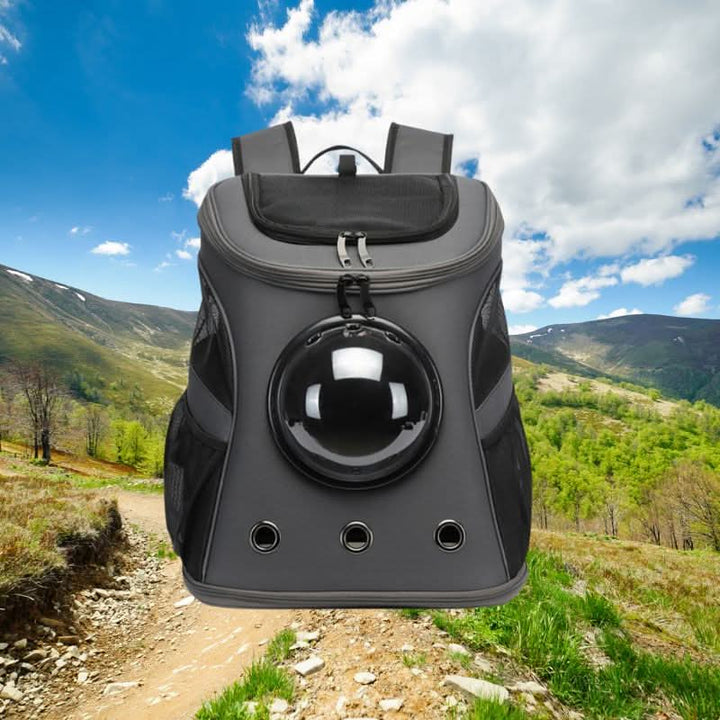 Lisslune | Foldable Cat Travel Bag with Panoramic Window for Stress-Free Travel