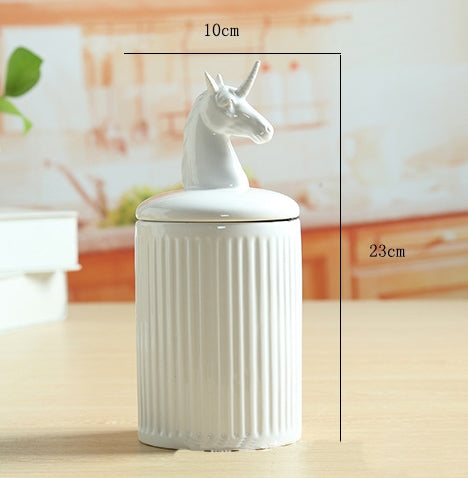Lisslune | Creative Ceramic Animal Kitchen Storage Container