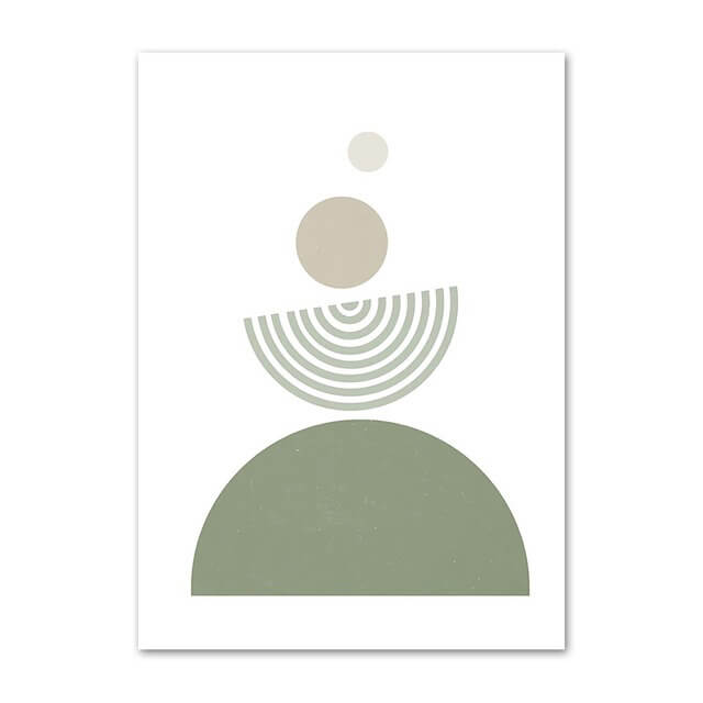 Rynx | Matisse Sage Green Canvas Poster
