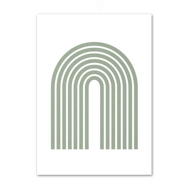 Rynx | Matisse Sage Green Canvas Poster