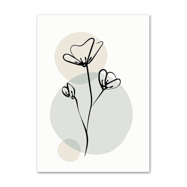Rynx | Matisse Sage Green Canvas Poster