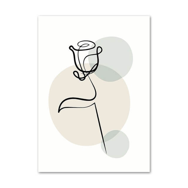 Rynx | Matisse Sage Green Canvas Poster