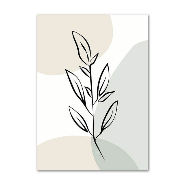 Rynx | Matisse Sage Green Canvas Poster