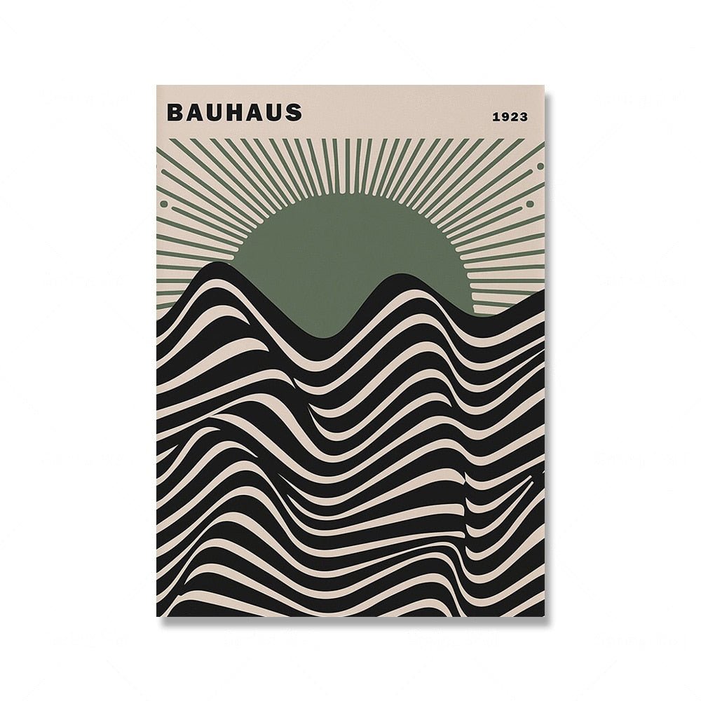 Lisslune | Sage Green Matisse Yayoi Kusama Exhibition Poster