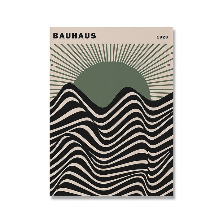 Lisslune | Sage Green Matisse Yayoi Kusama Exhibition Poster