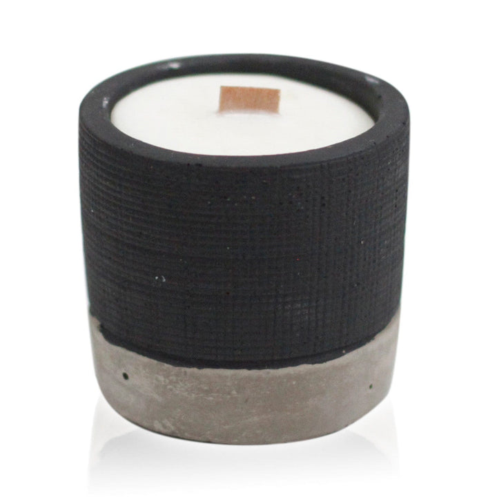 Lisslune | Brandy Butter Soy Wax Candle in a Black Concrete Container