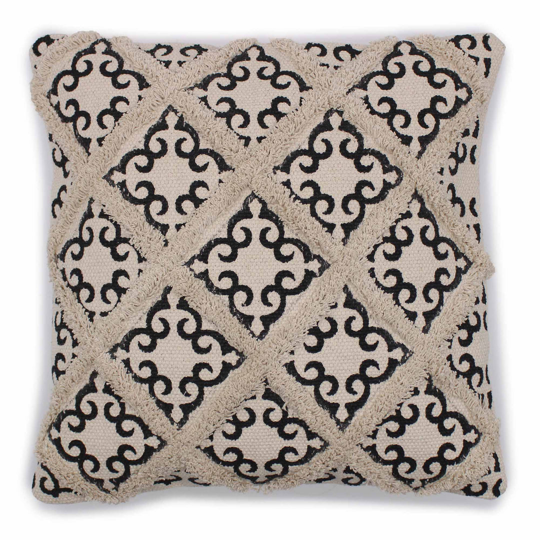 Lisslune | Indian Classic Throw Pillow Covers | 40 x 40 cm and 45 x 45 cm - Pack of 2