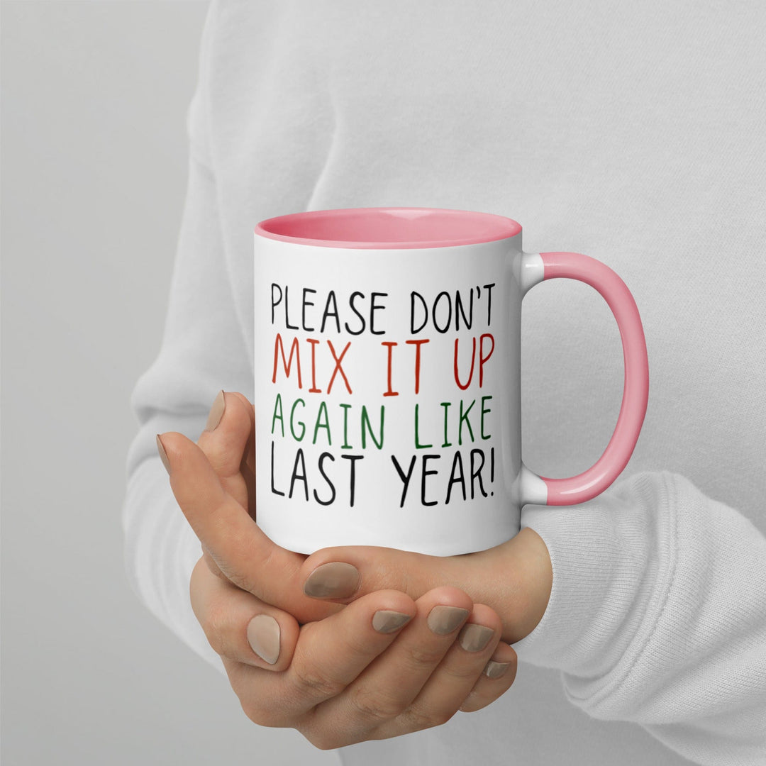 Lisslune | Dear Santa - Please don't mix it up with cups with color inside