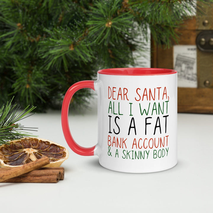 Lisslune | Dear Santa - Please don't mix it up with cups with color inside