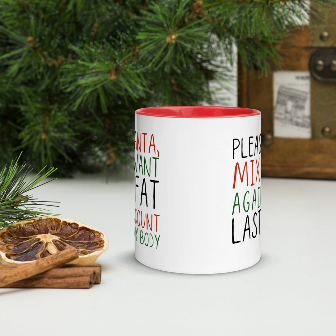 Lisslune | Dear Santa - Please don't mix it up with cups with color inside