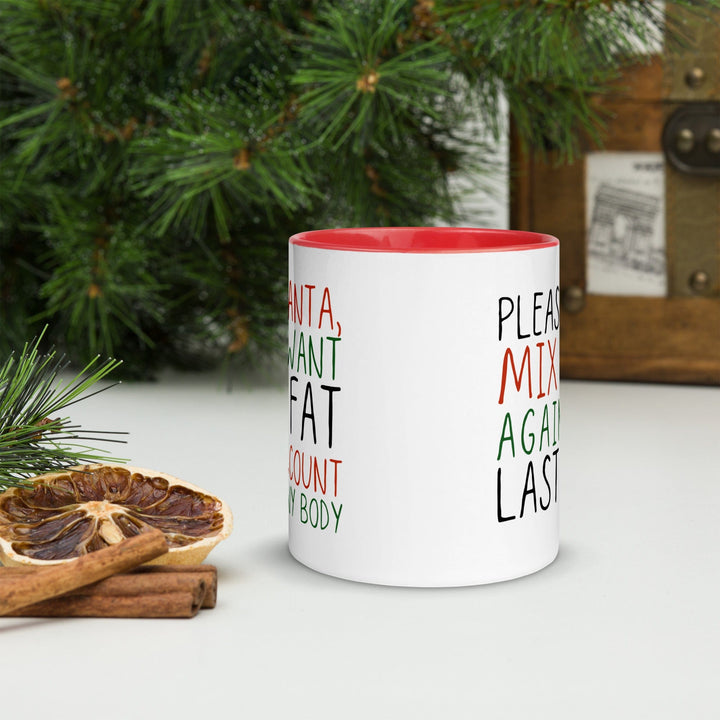 Lisslune | Dear Santa - Please don't mix it up with cups with color inside