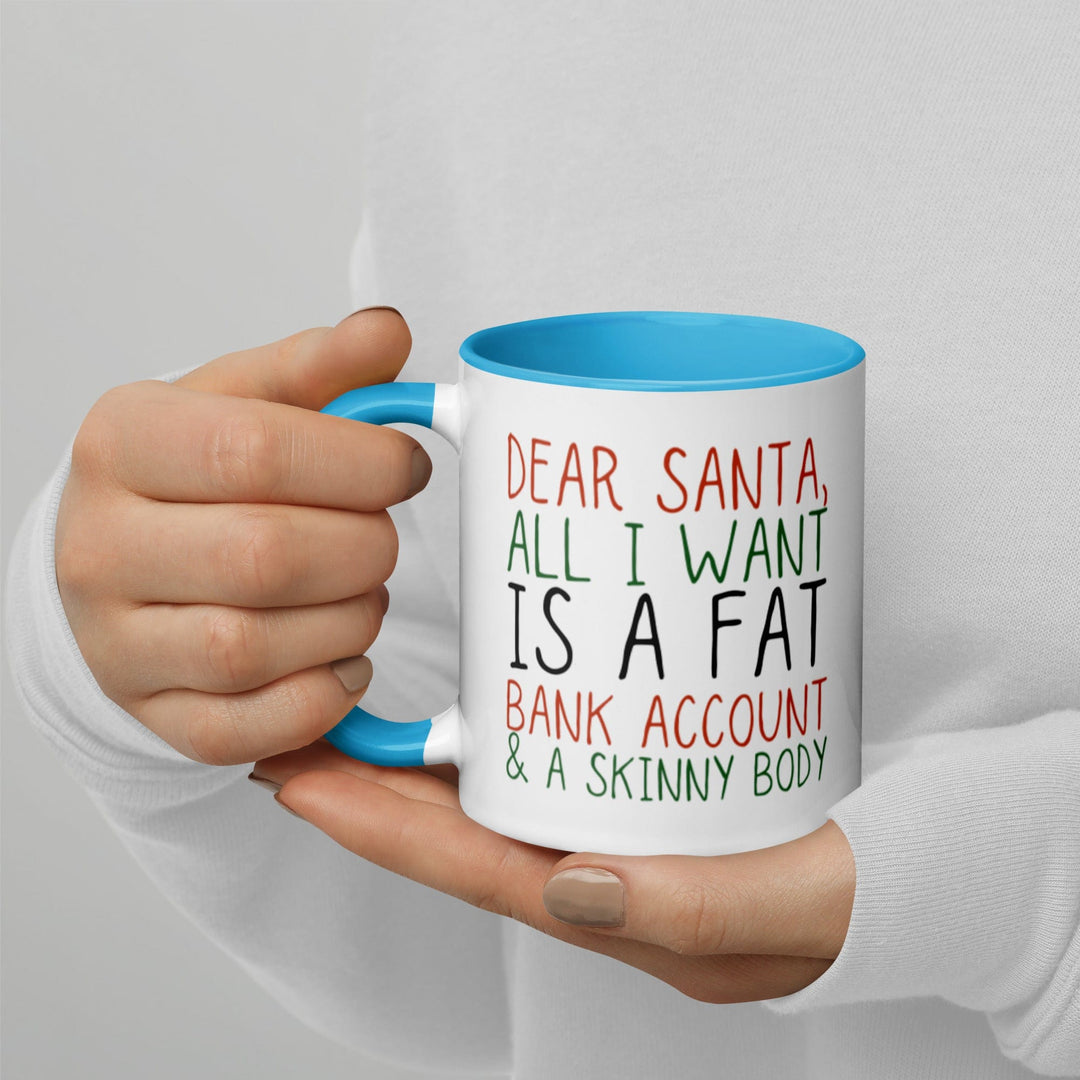 Lisslune | Dear Santa - Please don't mix it up with cups with color inside