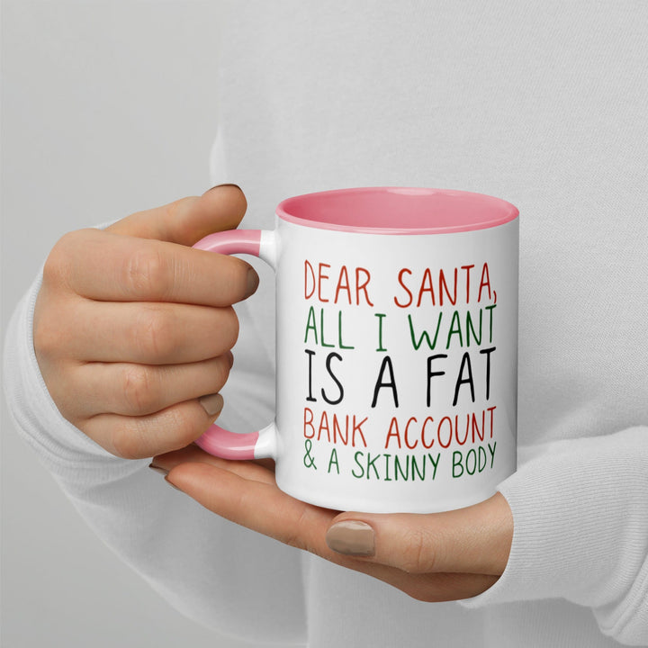 Lisslune | Dear Santa - Please don't mix it up with cups with color inside