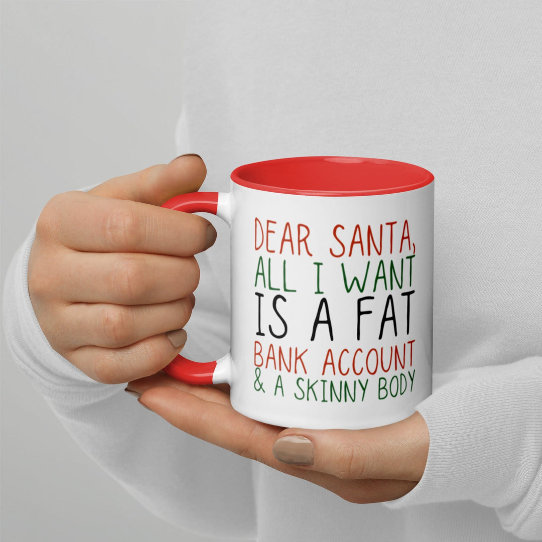 Lisslune | Dear Santa - Please don't mix it up with cups with color inside