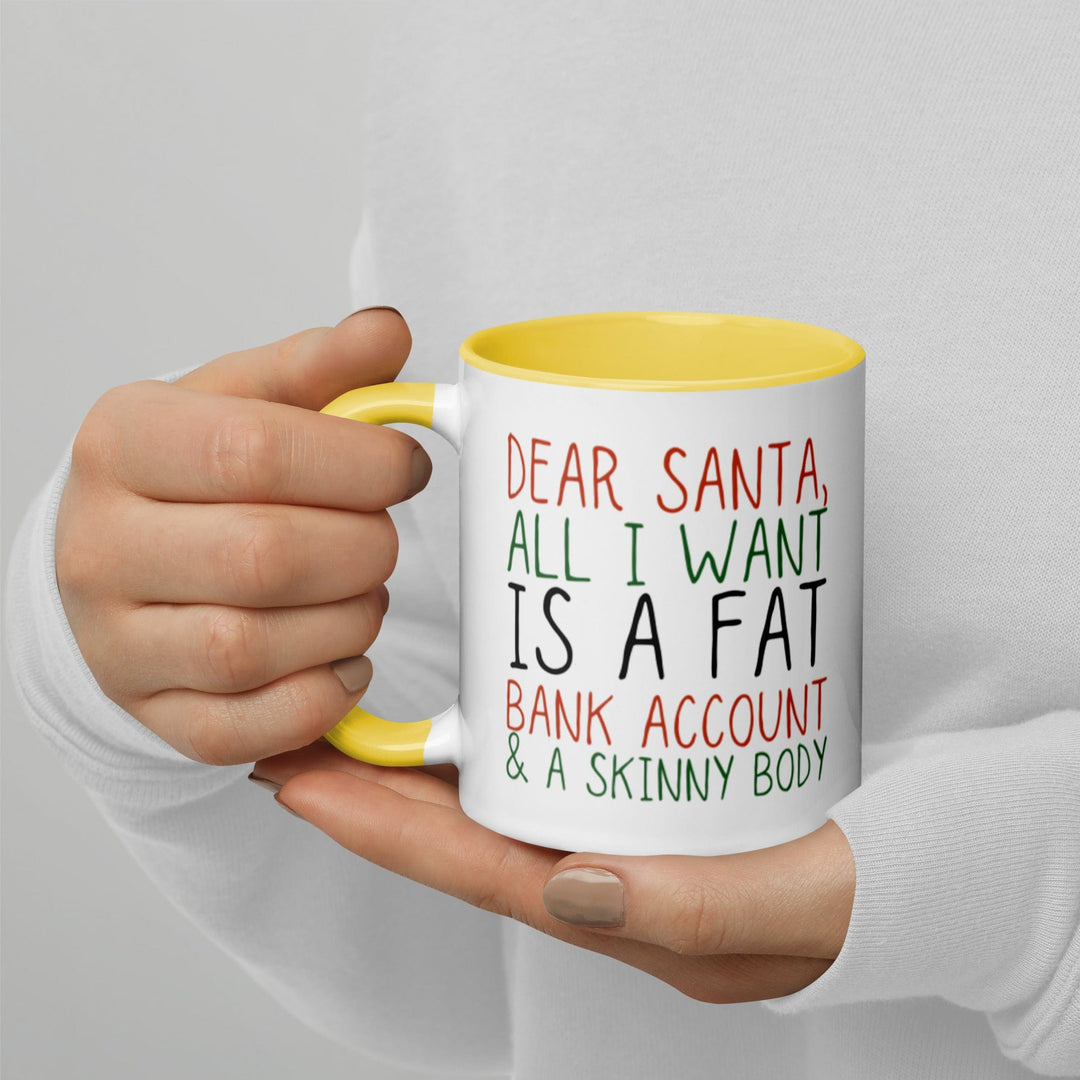Lisslune | Dear Santa - Please don't mix it up with cups with color inside