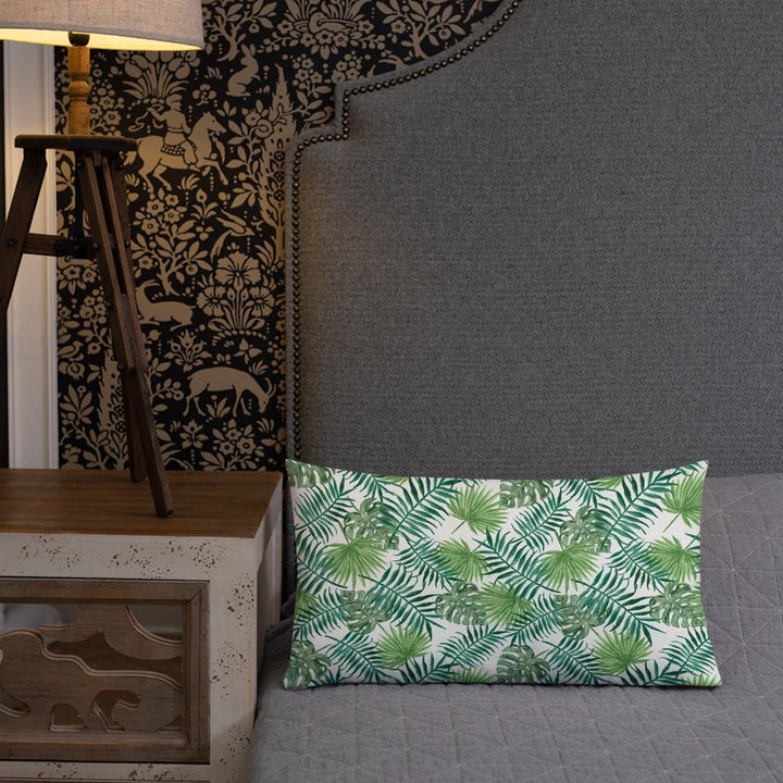 Lisslune | Tropical Leaves Premium Decorative Pillow