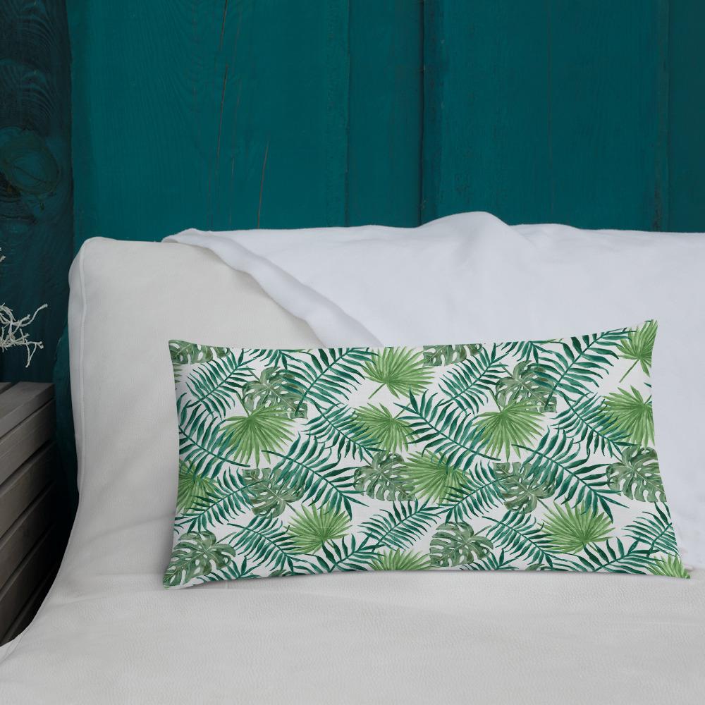 Lisslune | Tropical Leaves Premium Decorative Pillow
