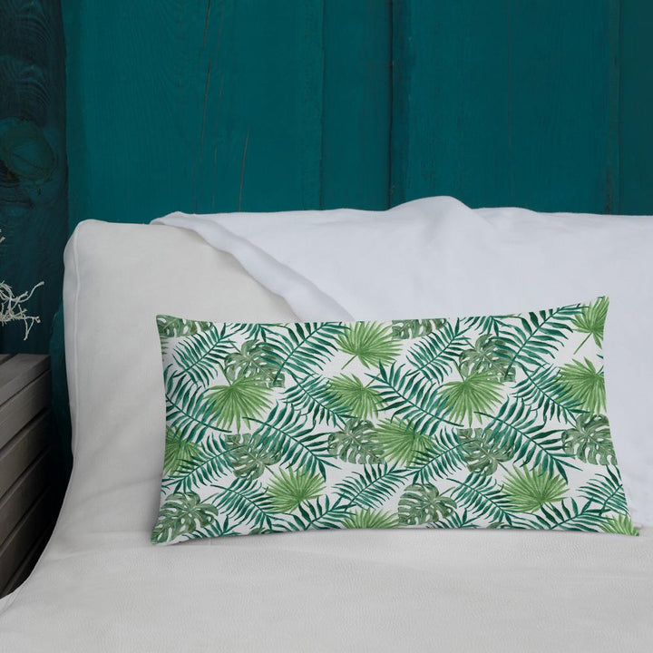 Lisslune | Tropical Leaves Premium Decorative Pillow